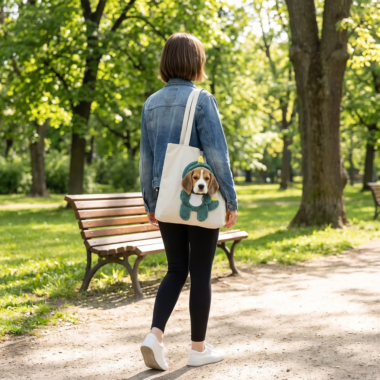 pawkie dog tote bag