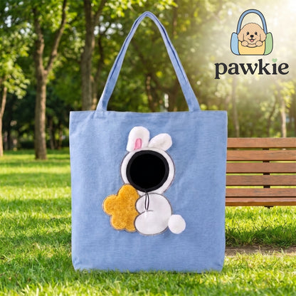 pawkie dog tote bag