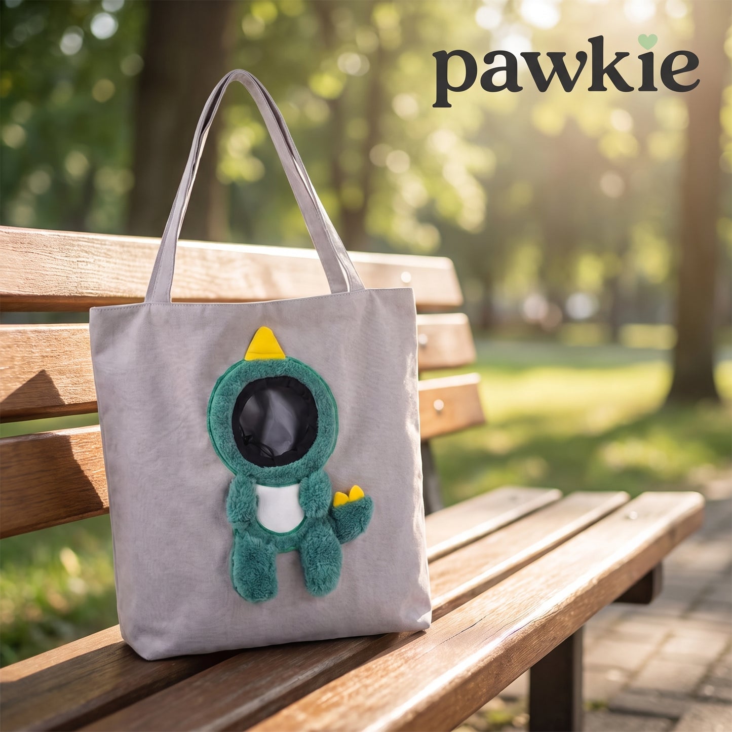 pawkie dog tote bag